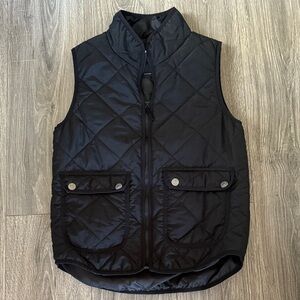 Women’s Aeropostale Black Quilted Vest Size Medium